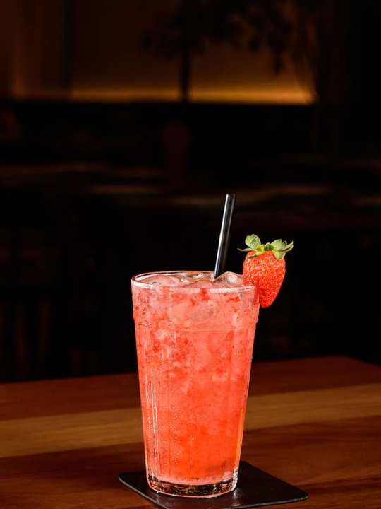 Soda italiana de morango